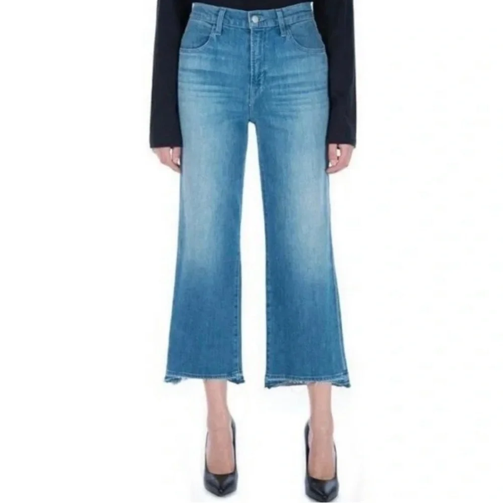 J Brand Joan High Rise Cropped Jeans - Picture 1 of 5